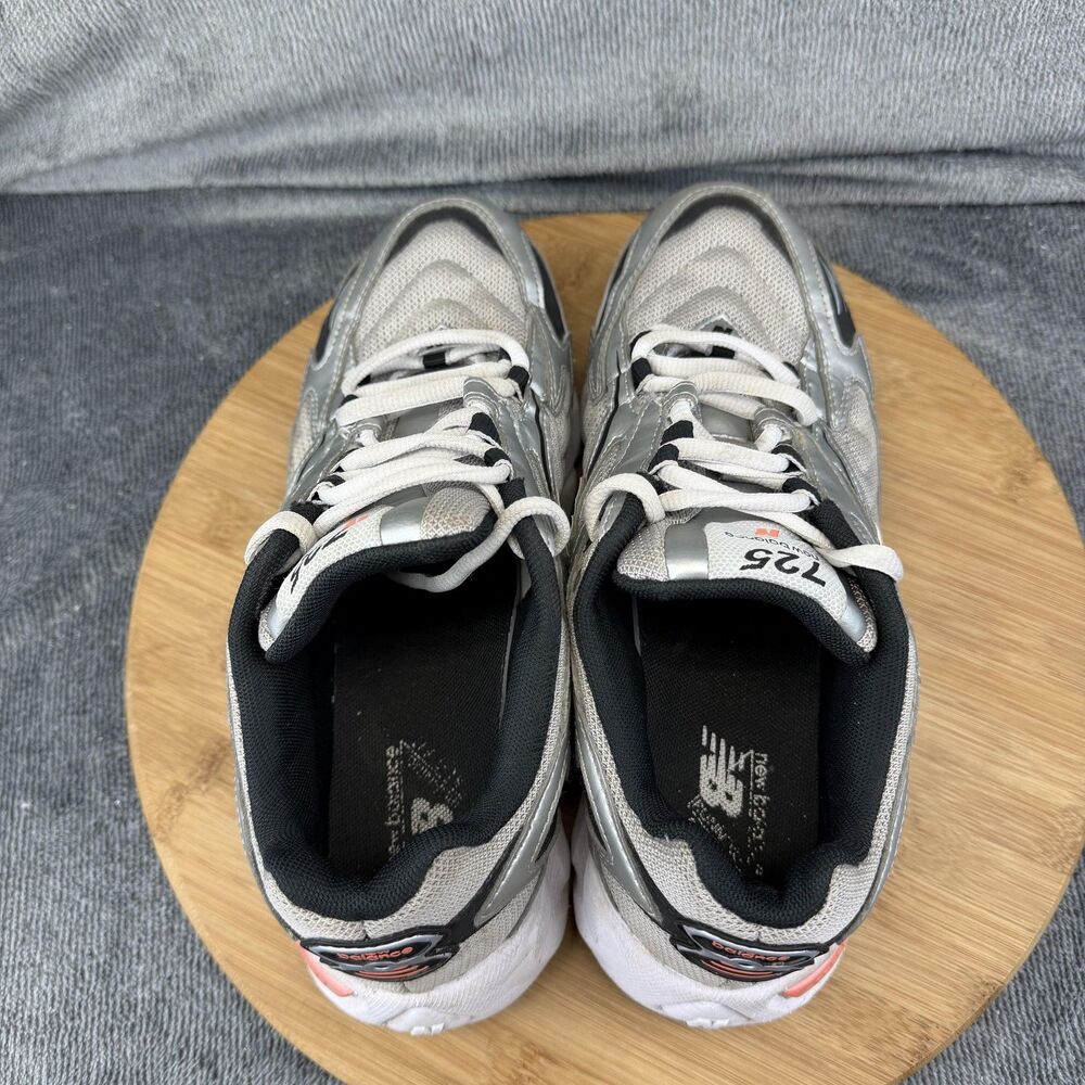 New Balance 725 Shoes Womens Size 8.5 Silver Mesh Running Sneakers - Picture 5 of 10